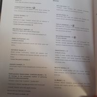Menu at 26 Vegan Food Project in Lisbon