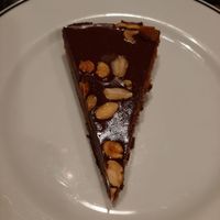 Chocolate and peanut tartts  at 26 Vegan Food Project in Lisbon