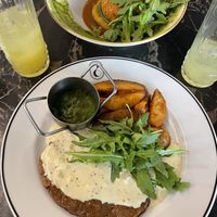 Seitan steak and the islander   at 26 Vegan Food Project in Lisbon