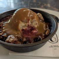 Berry crumble  at 26 Vegan Food Project in Lisbon