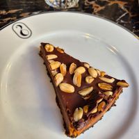 I would call this a snickers cake. Loved it! at 26 Vegan Food Project in Lisbon