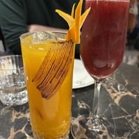 Great cocktails   at 26 Vegan Food Project in Lisbon