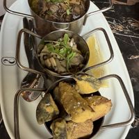 Traditional Portuguese Starter-all mushrooms instead of fish    at 26 Vegan Food Project in Lisbon