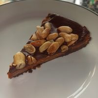 Chocolate and peanut cake at 26 Vegan Food Project in Lisbon