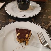 Dessert déjà entamé 🫣 at 26 Vegan Food Project in Lisbon
