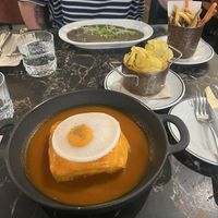Francesinha & Portuguese steak  at 26 Vegan Food Project in Lisbon