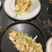 Steak au Paillard (top), Simone (bottom)  at 26 Vegan Food Project in Lisbon