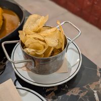 Potato chips at 26 Vegan Food Project in Lisbon