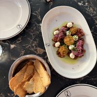 Dried tomato tartar  at 26 Vegan Food Project in Lisbon