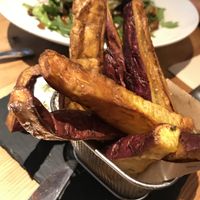 Sweet potato fries  at 26 Vegan Food Project in Lisbon