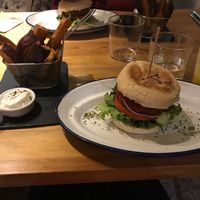 Hamburguer at 26 Vegan Food Project in Lisbon