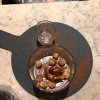 Chocolate/hazelnut mousse at 26 Vegan Food Project in Lisbon