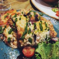 Lasaña de seitán  at 26 Vegan Food Project in Lisbon