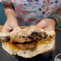 Bifana sublime at 26 Vegan Food Project in Lisbon