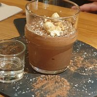 Chocolate and hazelnut mousse at 26 Vegan Food Project in Lisbon