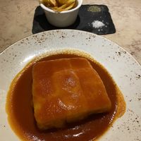 Francesinha at 26 Vegan Food Project in Lisbon