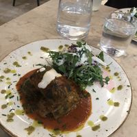 Chard rolls with veg, nuts, brown rice at 26 Vegan Food Project in Lisbon