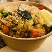Chilli Basil fried rice  at Kindness Vegan in Darlinghurst
