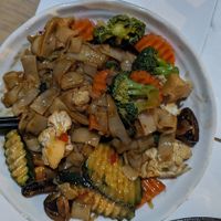 Drunk noodle (Pad Ki Mao) $23.90 at Kindness Vegan in Darlinghurst