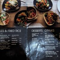 Menu May 2024 at Kindness Vegan in Darlinghurst