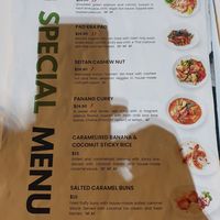 Menu May 2024 at Kindness Vegan in Darlinghurst