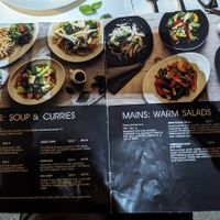 Menu May 2024 at Kindness Vegan in Darlinghurst