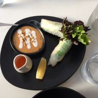 A+ Fresh rice paper rolls at Kindness Vegan in Darlinghurst