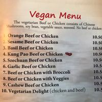 vegan options at Taste of Asia in Denver