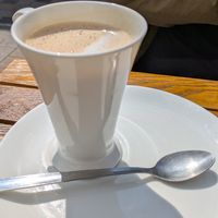 Oat latte at Rosie Chai in South West London