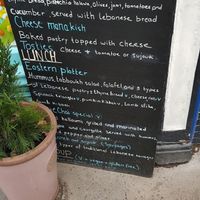 Board at Rosie Chai in South West London
