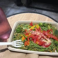 lunch  at Rawligion - Tottenham St in London