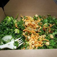 Salad mix at Rawligion - Tottenham St in London