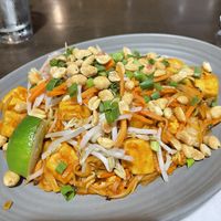 Pad thai w tofu, no egg  at DFW - Ling & Louie's - TA in Grapevine