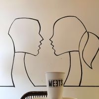 their wall (by Piet Paris) at The Meets - Cornelis in Amsterdam