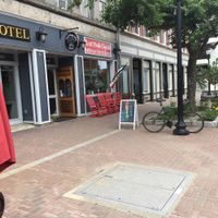 Exterior of West Market Square Coffeehouse at West Market Square Artisan Coffeehouse  in Bangor