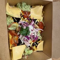 Vegan nachos   at The Cashew Tree in Pecatu