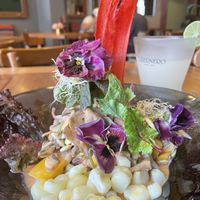 Ceviche vegano at Per.uk in Cusco