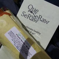 Raw vegan burrito. Delicious and filling. at Que SeRaw SeRaw in Burlingame