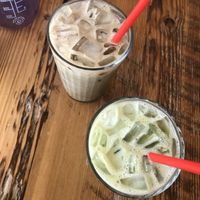 Matcha and sencha   at Behind the Museum Cafe in Portland