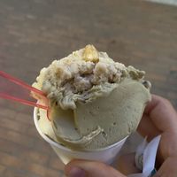 hazelnut, pistachio, & almond👅 at La Dolce Vita in La Spezia