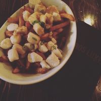 Poutine Vegan at L'Gros Luxe 100% Vege in Montreal
