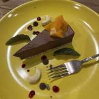 Sugar free chocolate cake   at Kissa Saeki in Hiroshima