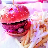 Beyond burger at Rainbow - Ibn Gvirol in Tel Aviv