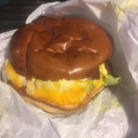 Sad looking king burger delivered by wolt  at Rainbow - Ibn Gvirol in Tel Aviv