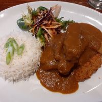 Seitan chicken katsu at The Ship Inn in Newcastle Upon Tyne