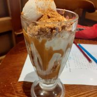 Biscoff sundae at The Ship Inn in Newcastle Upon Tyne