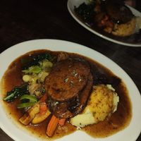 Seitan Sunday dinner 😋 at The Ship Inn in Newcastle Upon Tyne