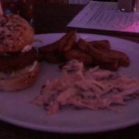 This measly looking burger was 1hr30mins coming and wasn’t worth £13  at The Ship Inn in Newcastle Upon Tyne
