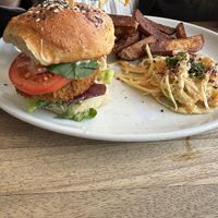 chicken burger   at The Ship Inn in Newcastle Upon Tyne