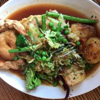 vegetables. hand made vegan! at The Ship Inn in Newcastle Upon Tyne